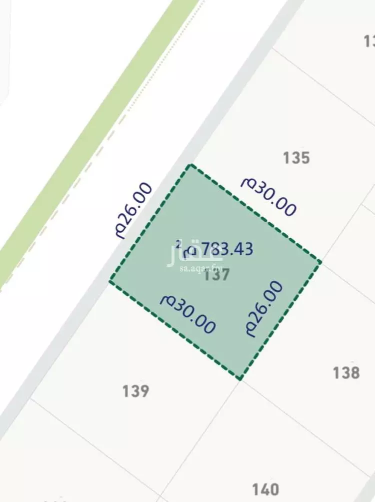 أرض للإيجار في شارع الروابي 48, حي الروابي, مدينة شقراء, منطقة الرياض صورة 3