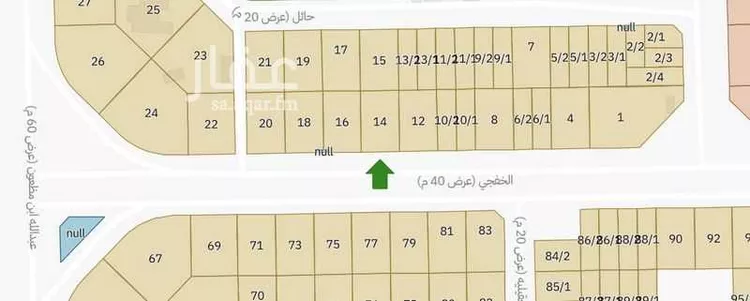 أرض للبيع في شارع 20ب, حي اللؤلؤ, مدينة الخبر, المنطقة الشرقية صورة 2