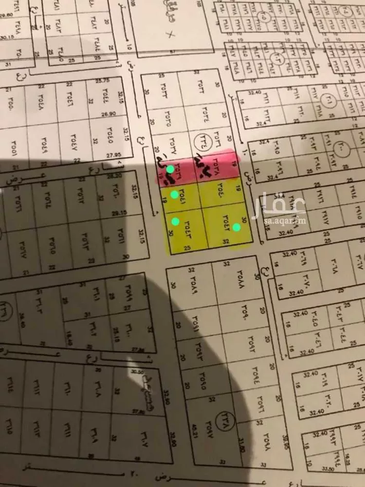 أرض للبيع في شارع جمال الدين التميمي, حي الغنامية, مدينة الرياض, منطقة الرياض صورة 2