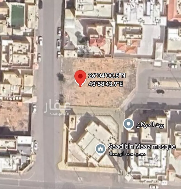 أرض للبيع في حي الريان, مدينة عنيزه, منطقة القصيم