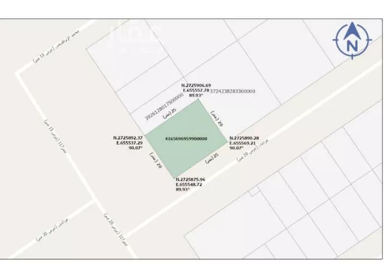 أرض للبيع في شارع مراغان, حي ظهرة لبن, مدينة الرياض, منطقة الرياض صورة 2