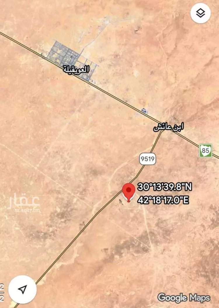 أرض للبيع في حي الدويد, مدينة الدويد, منطقة الحدود الشماليه صورة 3