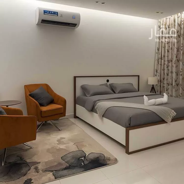 استديو مفروش للحجز في شارع محمد بن مسعود العجلاني ، حي الرمال ، الرياض ، منطقة الرياض