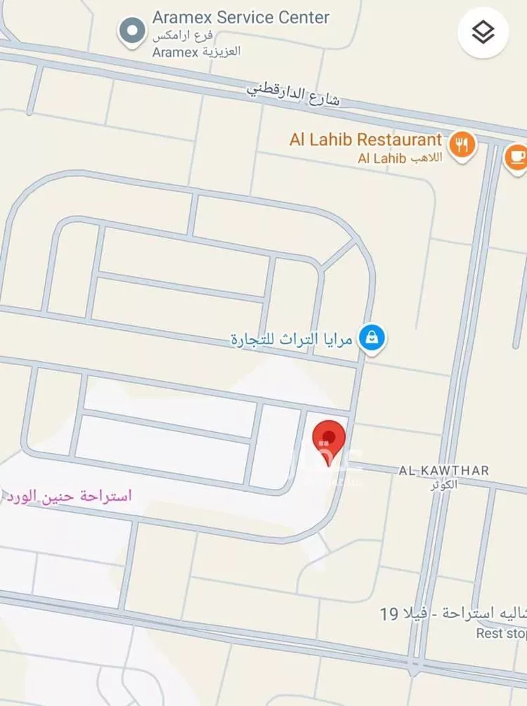 أرض للبيع في شارع ابو العباس الشاعر, حي الكوثر, مدينة الخبر, المنطقة الشرقية صورة 3