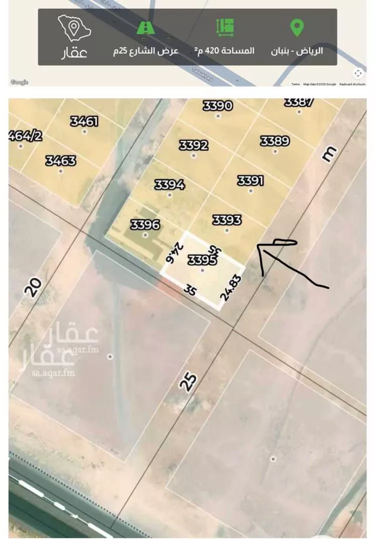 Land for Rent in Riyadh Banban