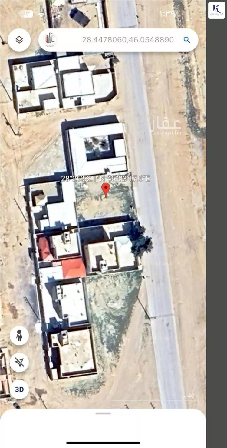 أرض للبيع في شارع الاحساء, حي الروضة, مدينة حفر الباطن, المنطقة الشرقية