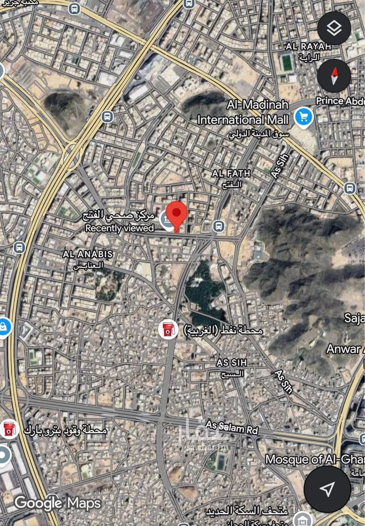 أرض للبيع في شارع طريق خالد بن الوليد, حي الفتح, مدينة المدينة المنورة, منطقة المدينة المنورة