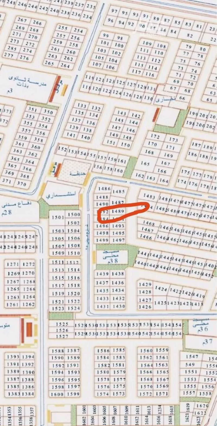 Land for Sale in Tabuk Ar Rawdah