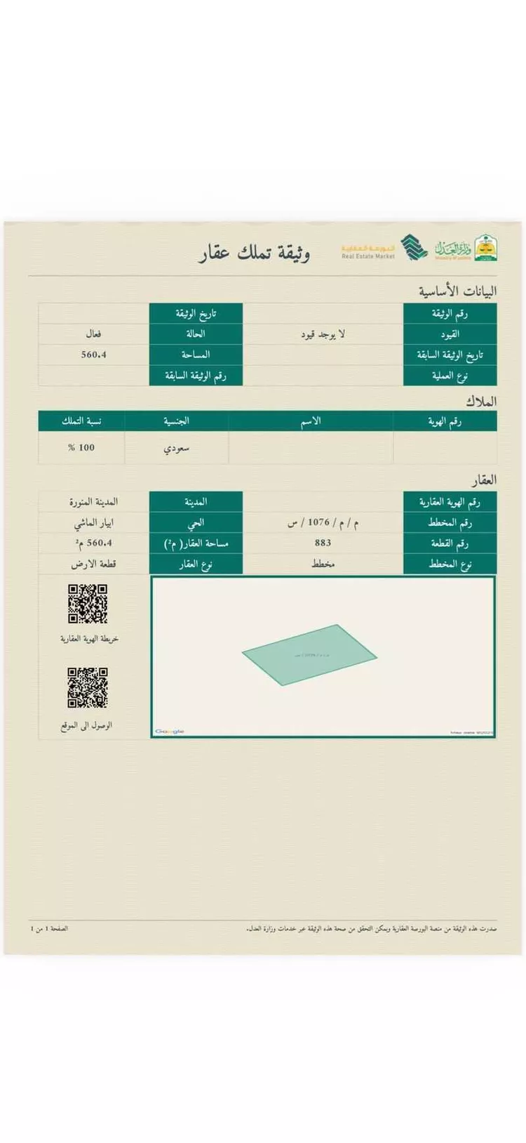 Land for Sale in Medina Khakh