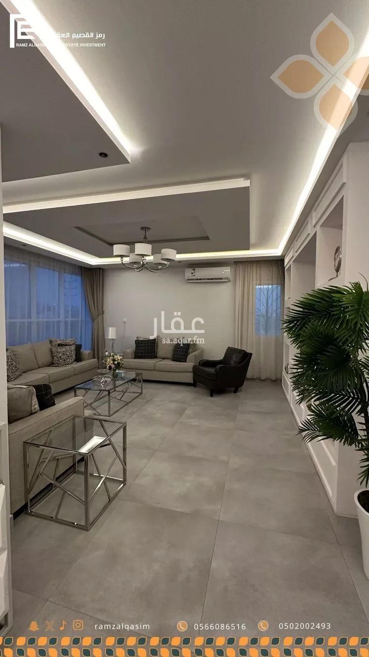 فيلا للبيع في شارع ثابت بن دينار, حي المروج, مدينة عنيزة, منطقة القصيم صورة 4