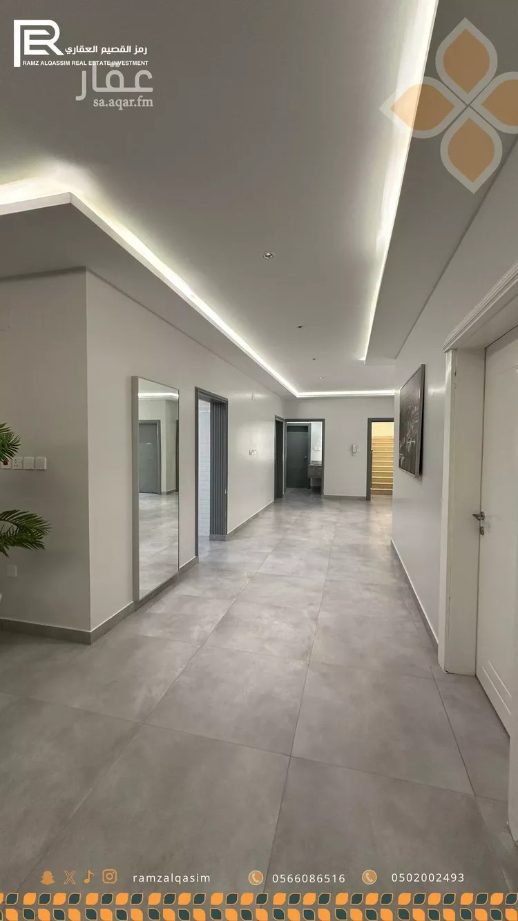 فيلا للبيع في شارع ثابت بن دينار, حي المروج, مدينة عنيزة, منطقة القصيم صورة 3