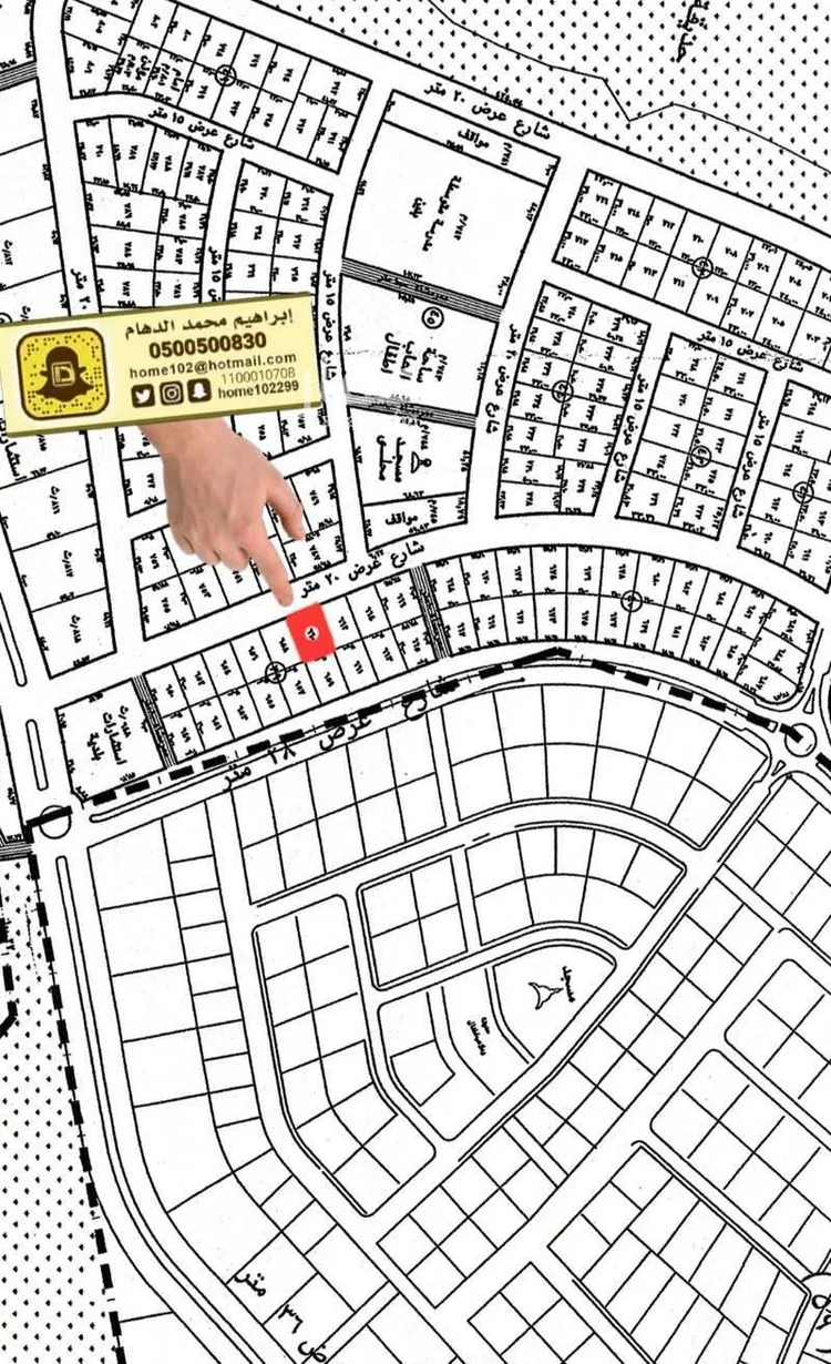 أرض للبيع في شارع ظهره العودة غرب 31, حي ظهره العودة غرب, مدينة الدرعية, منطقة الرياض صورة 2