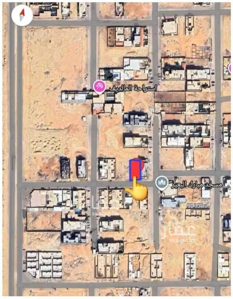 أرض للبيع في شارع ظهره العودة غرب 5, حي ظهره العودة غرب, مدينة الدرعية, منطقة الرياض