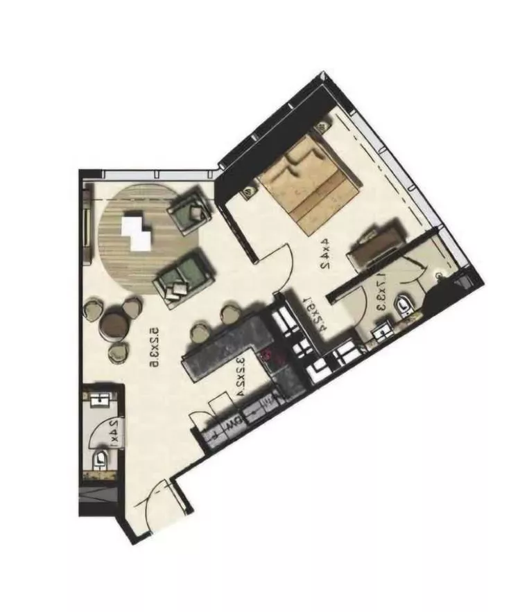 Apartment for Sale in Riyadh As Sahafah