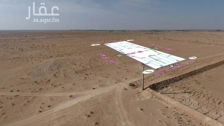 أرض للبيع في شارع شارع , حي الْبْـرَاكْ, مدينة الْبْـرَاكْ, منطقة حائل