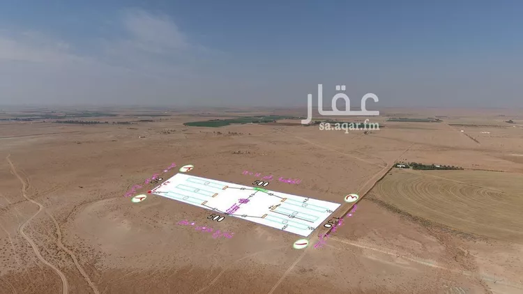 أرض للبيع في شارع شارع , حي الْبْـرَاكْ, مدينة الْبْـرَاكْ, منطقة حائل صورة 2