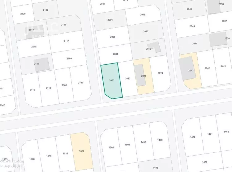 أرض للبيع في شارع ابراهيم بن يزيد, حي طيبة, مدينة رياض الخبراء, منطقة القصيم صورة 3