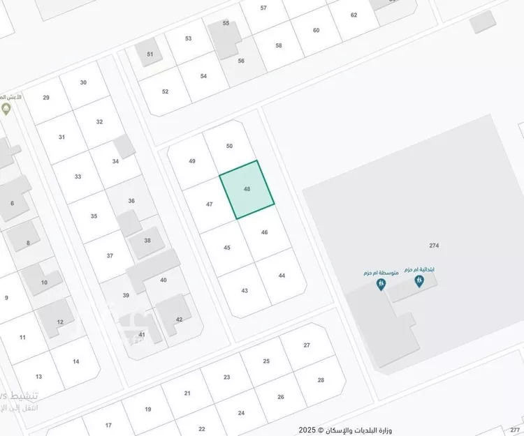 أرض للبيع في شارع ام حزم 42, حي ام حزم, مدينة ام حزم, منطقة القصيم صورة 2