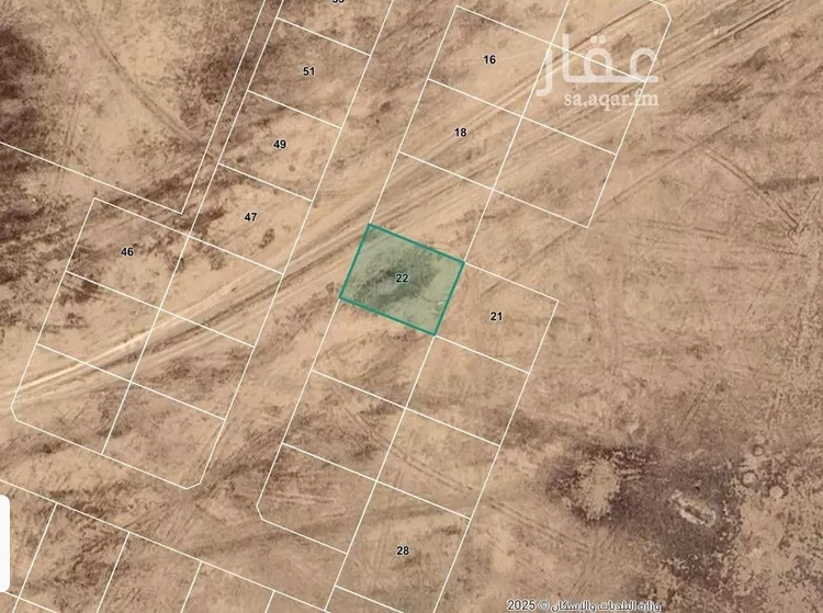 أرض للبيع في مدينة حفر الباطن, المنطقة الشرقية صورة 2