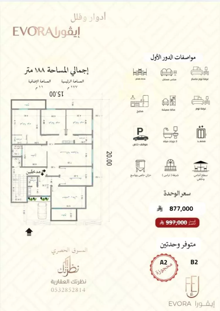 دور للبيع في شارع 33 السعادة, حي السعادة, مدينة الرياض, منطقة الرياض صورة 3