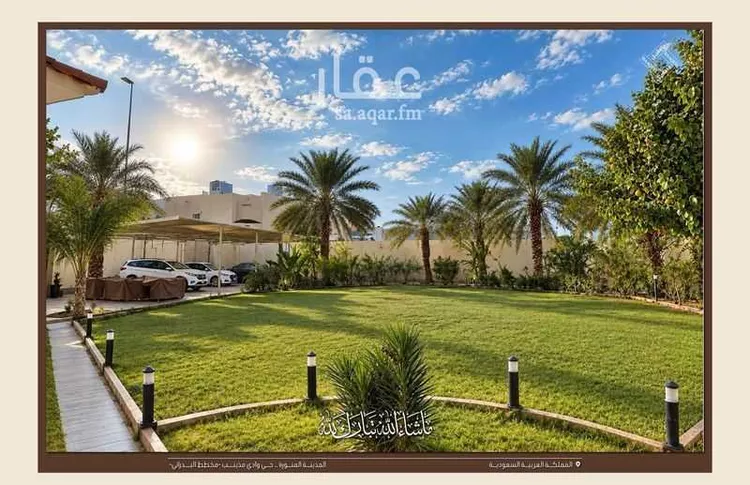 فيلا للبيع في شارع سنان بن مقرن المزني, حي وادي مذينب, مدينة المدينة المنورة, منطقة المدينة المنورة صورة 3