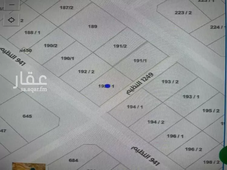 أرض للبيع في شارع 941, حي النظيم, مدينة الرياض, منطقة الرياض صورة 2