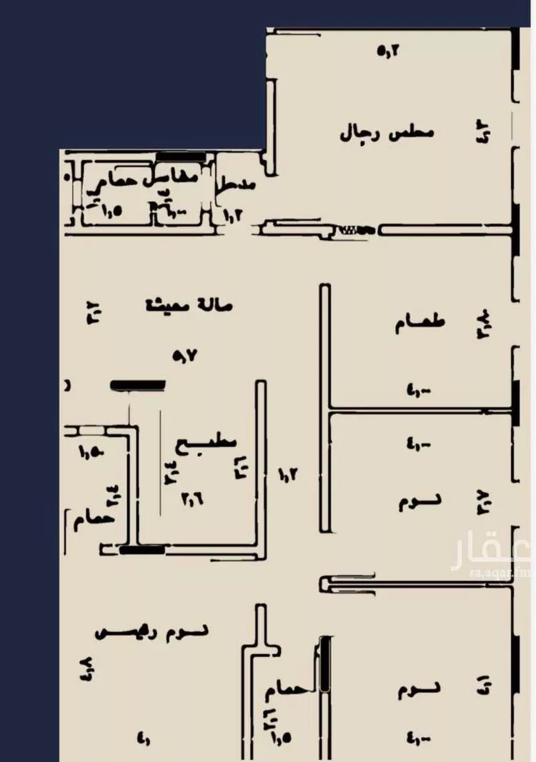 شقة للإيجار في شارع عبدالمحسن الكاظمي, حي الربوة, مدينة جدة, منطقة مكة المكرمة