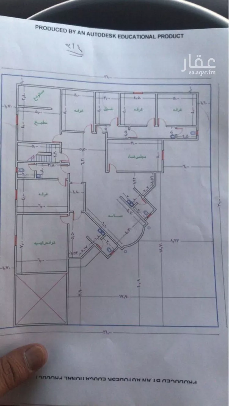 فيلا للبيع في شارع قرطبة 4, حي قرطبة, مدينة حفر الباطن, المنطقة الشرقية صورة 3