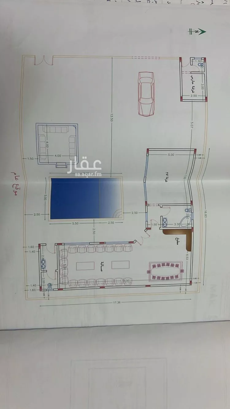 استراحة للبيع في حي الريان, مدينة حفر الباطن, المنطقة الشرقية صورة 2
