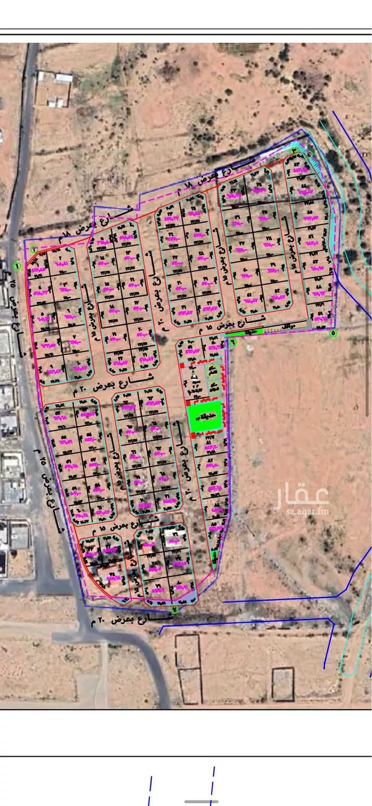 أرض للبيع في شارع اياس ابن عدي ، حي القهيب ، الطائف ، الطائف صورة 2