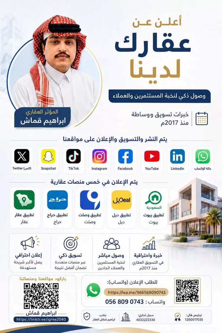 عمارة للبيع في شارع المرقش الأكبر, حي قروى, مدينة الطائف, منطقة مكة المكرمة صورة 4
