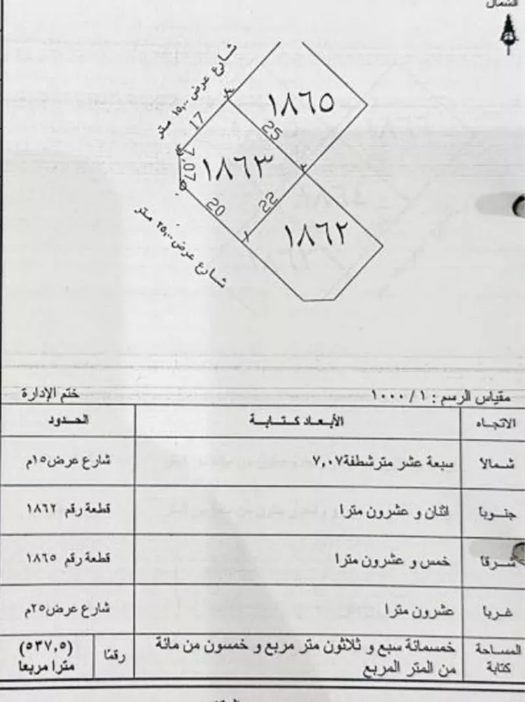 Land for Sale in Taif Al Wesam صورة 4