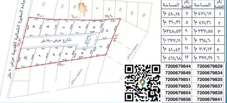 أرض للبيع في حي السلام, مدينة عنيزه, منطقة القصيم