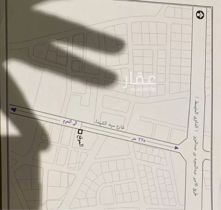 أرض للبيع في شارع سيد الشهداء ، حي المصانع ، المدينة المنورة ، منطقة المدينة المنورة صورة 2