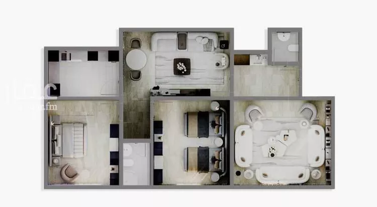 شقة للبيع في شارع إبراهيم بن عيدان, حي البديعة, مدينة الرياض, منطقة الرياض صورة 3