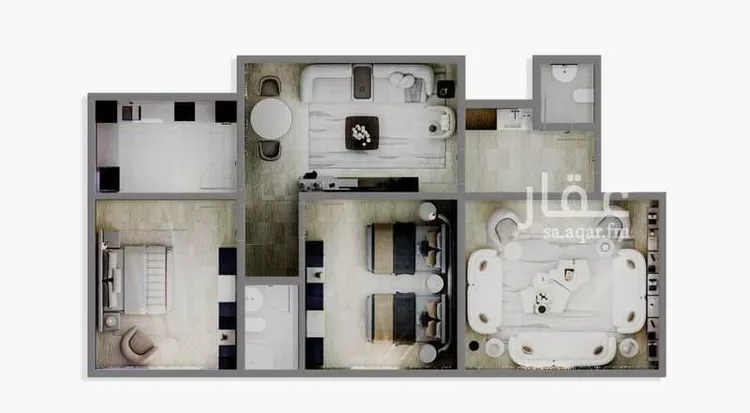شقة للبيع في شارع إبراهيم بن عيدان, حي البديعة, مدينة الرياض, منطقة الرياض صورة 2
