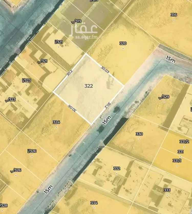 أرض للبيع في شارع ظهره العودة غرب 137, حي ظهره العودة غرب, مدينة الدرعية, منطقة الرياض صورة 2