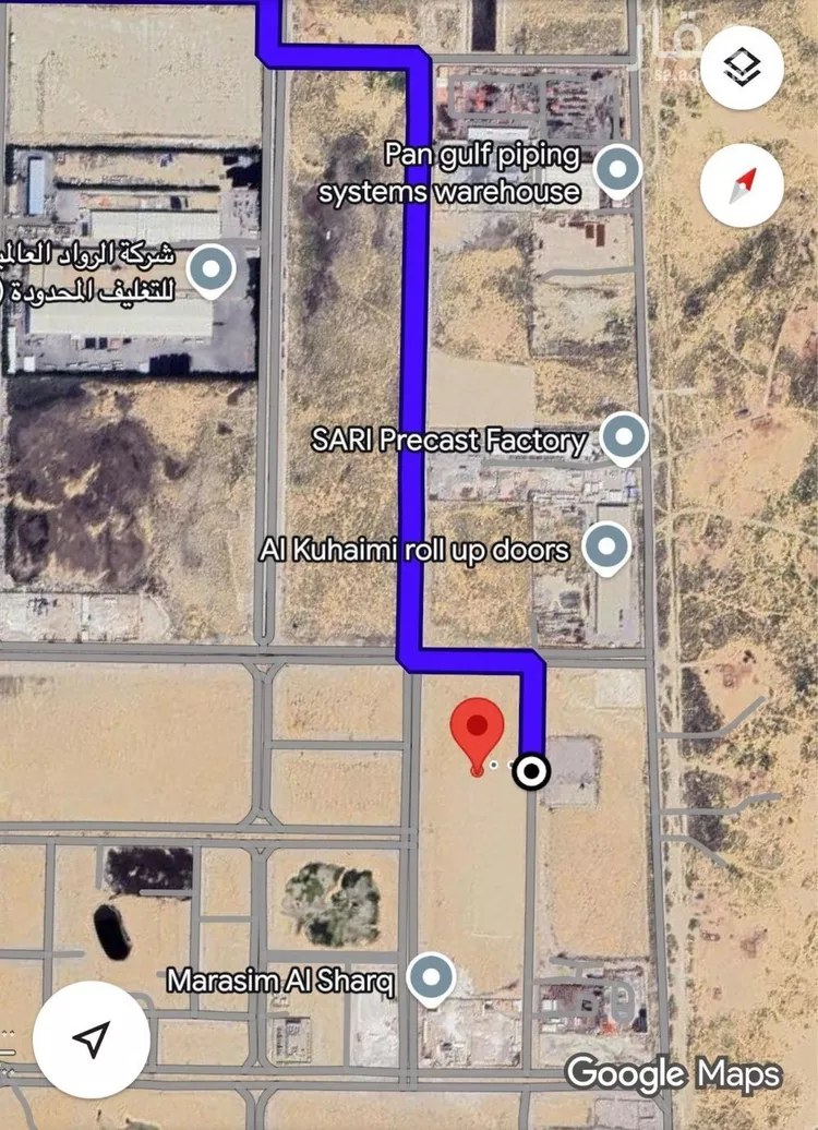 Land for Sale in Dammam Dammam 2nd Industrial City