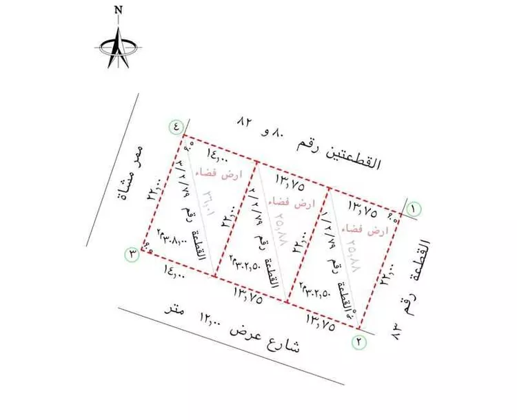 أرض للبيع في شارع 0000, حي الفوارة, مدينة الفوارة, منطقة القصيم صورة 2