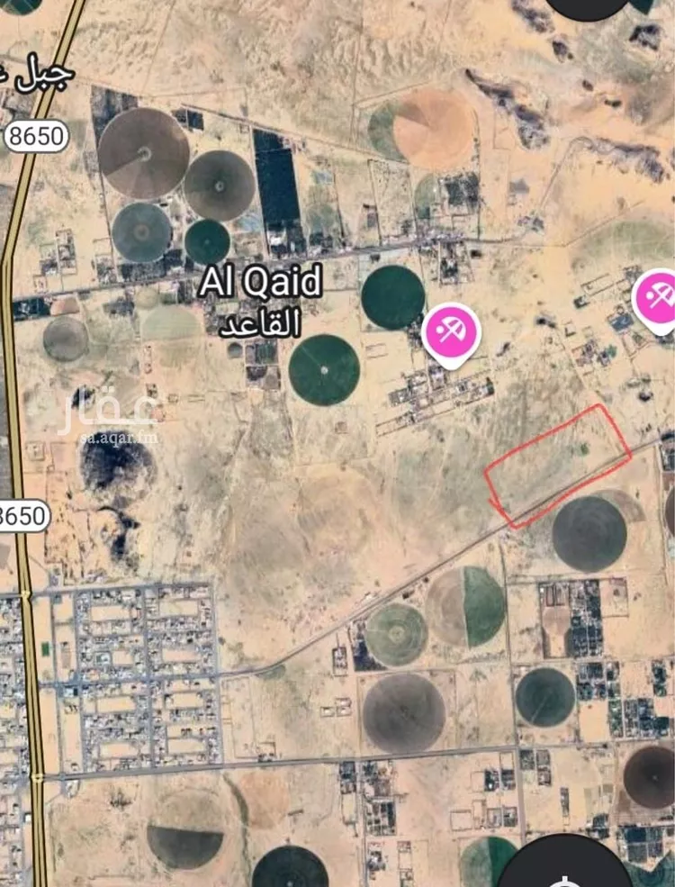 أرض للبيع في مدينة القفيعى, منطقة حائل