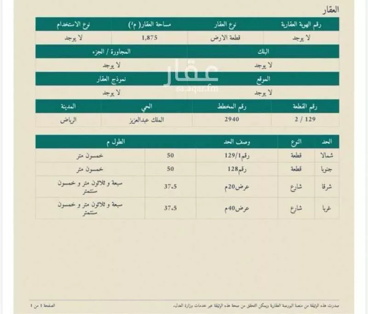 أرض للبيع في طريق الملك عبدالعزيز الفرعي ، حي السليمانية ، الرياض ، منطقة الرياض صورة 5