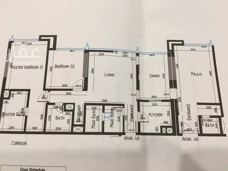 شقة للإيجار في شارع الملك سعود ابن عبدالعزيز سعود, حي الدوحة الجنوبية, مدينة الظهران, المنطقة الشرقية صورة 4