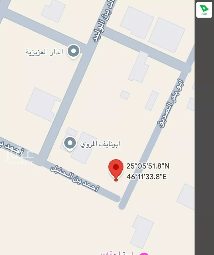 أرض للبيع في شارع ابو بكر الصديق ، القرينه ، حريملاء صورة 3