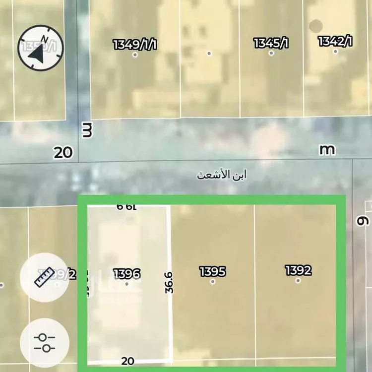 أرض للبيع في شارع ابن الاشعث, حي القيروان, مدينة الرياض, منطقة الرياض صورة 3