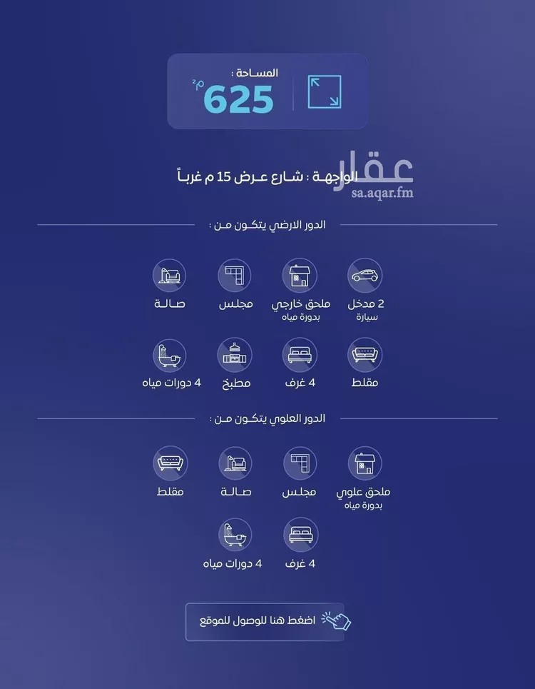 فيلا للبيع في شارع وادي هجر, حي الأندلس, مدينة الرياض, منطقة الرياض صورة 2