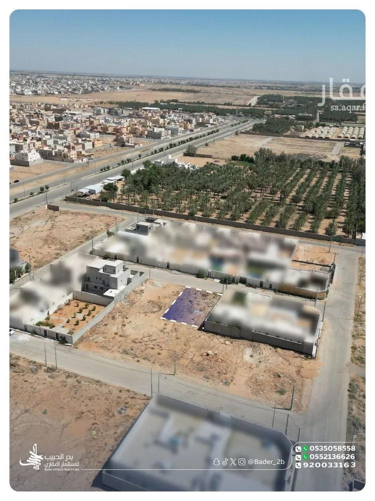 أرض للبيع في شارع الفرسان, حي القادسية, مدينة البكيرية, منطقة القصيم صورة 3