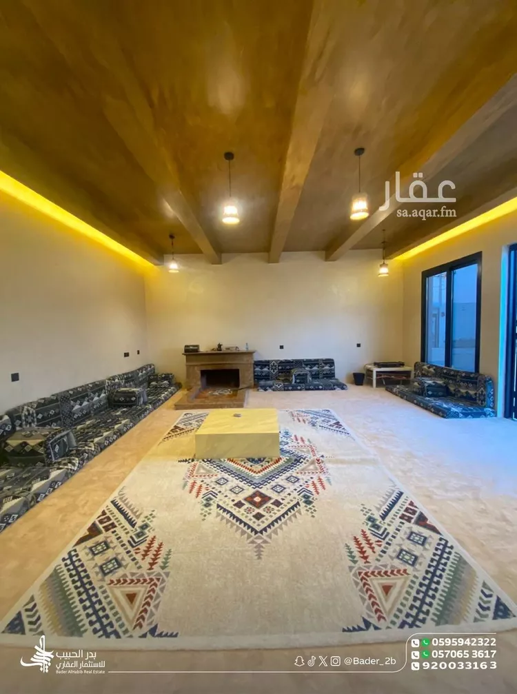 استراحة للإيجار في شارع الامير نايف بن عبدالعزيز, حي السلام, مدينة الخبراء والسحابين, منطقة القصيم 14