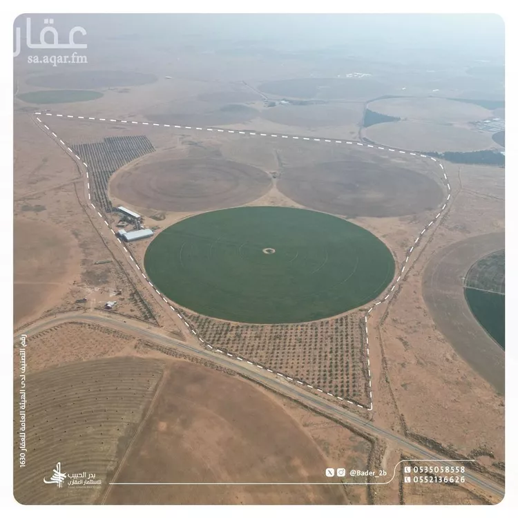 مزرعة للبيع في شارع عام, حي مزارع عنز, مدينة مزارع عنز, منطقة القصيم صورة 3