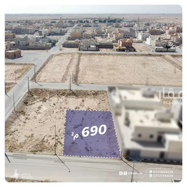 أرض للبيع في شارع التوحيد, حي القادسية, مدينة البكيريه, منطقة القصيم