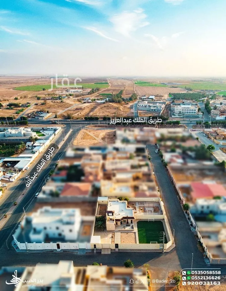 استراحة للبيع في شارع شارع ثابت بن عدي, حي البساتين, مدينة الخبراء والسحابين, منطقة القصيم صورة 2